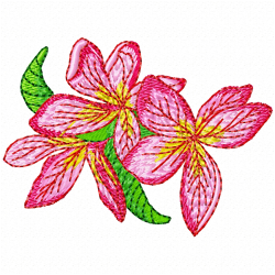Flowers Embroidery Design 8